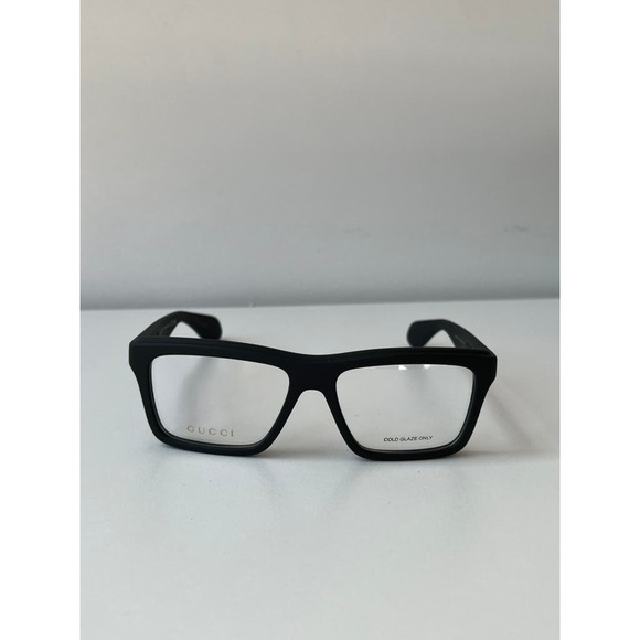 NEW Gucci GG1573O Matte Black Unisex Eyeglasses Frames - Picture 4 of 10